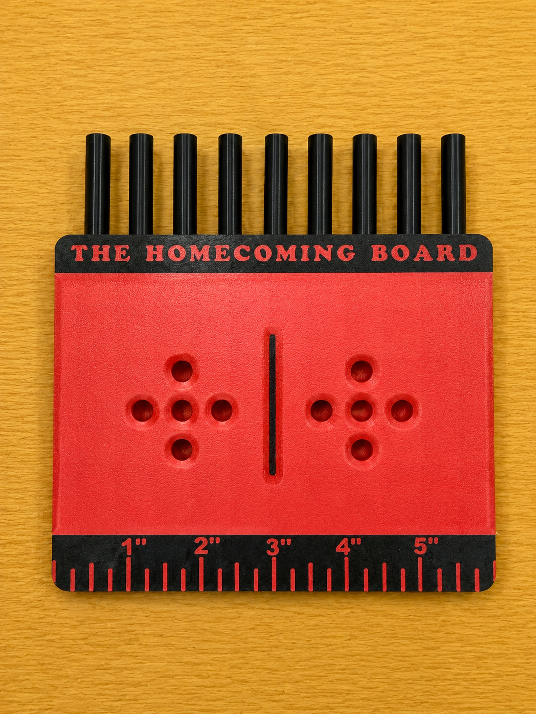 Homecoming Mum Braid Board +  Overlay Cards